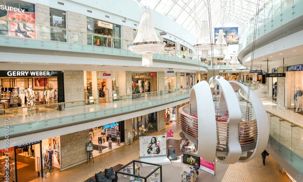 Modern Shopping Center